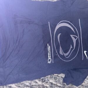 Nike Navy Dri-FIT Logo Tee Penn State